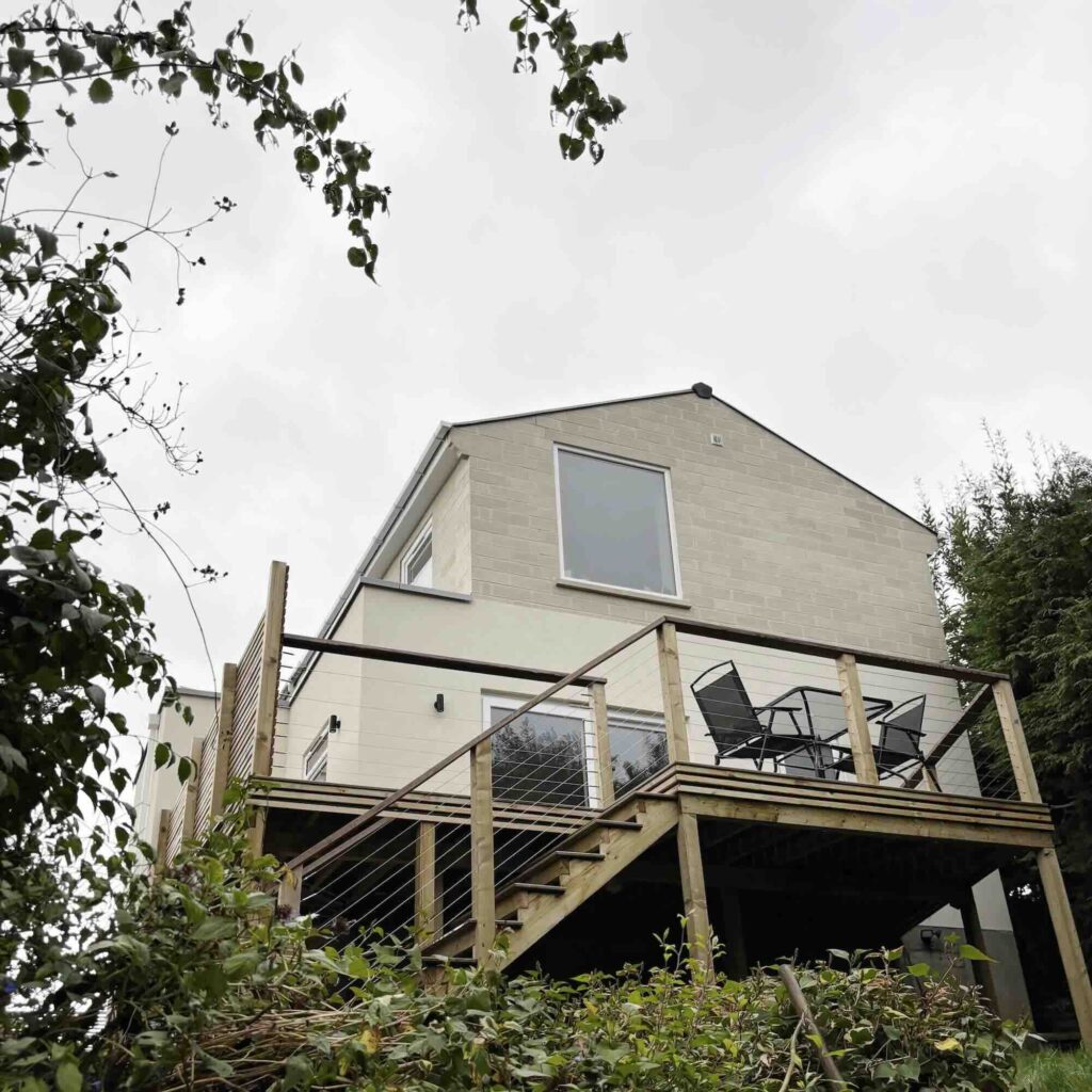 bath eco-friendly extension side view