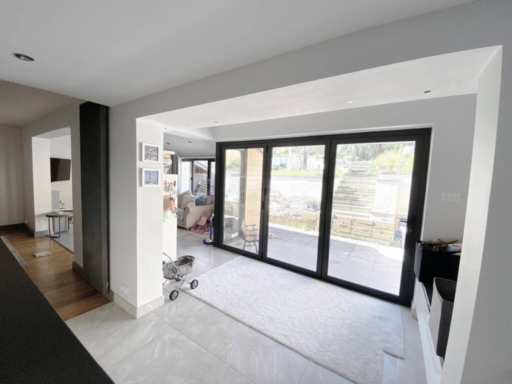 Kitchen and dining view