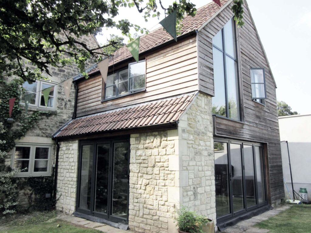 Two-Storey Cottage Extension external view