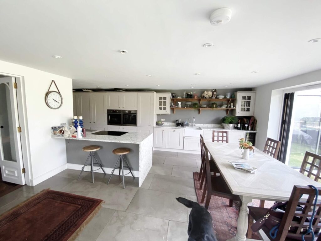 Two-Storey Cottage Extension kitchen view