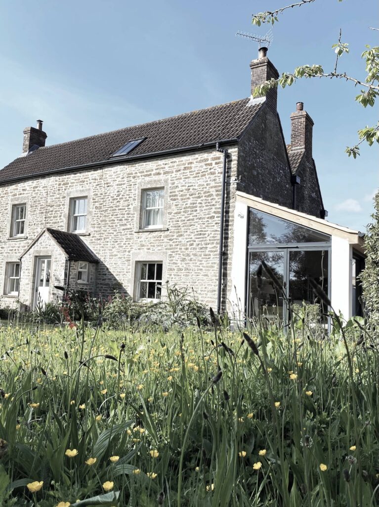 Frome Farmhouse Sunroom Extension front view
