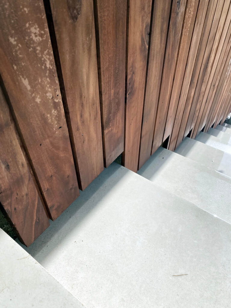 whole house retrofit extension Step detail