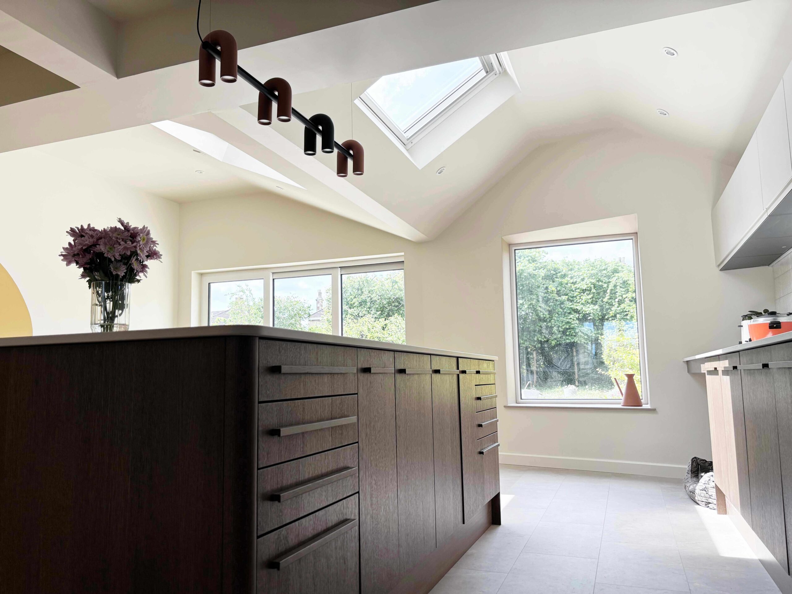 Low level kitchen view