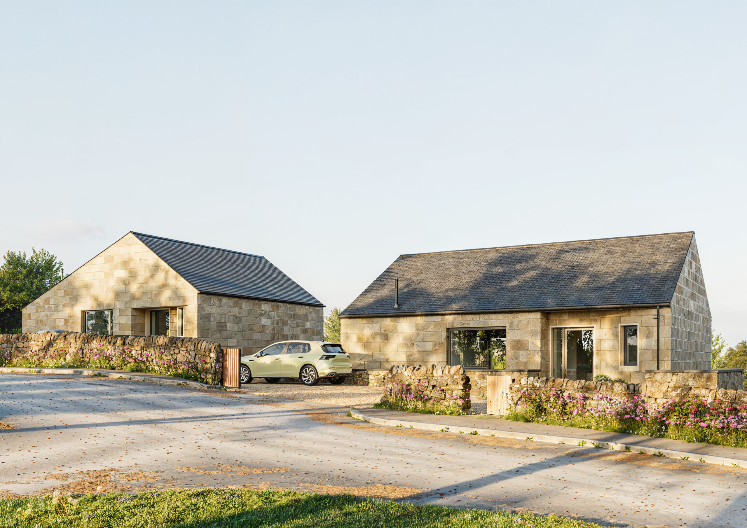 Bespoke New-Build Dwellings Wiltshire front view