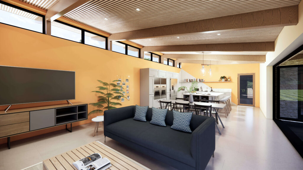 Living area view