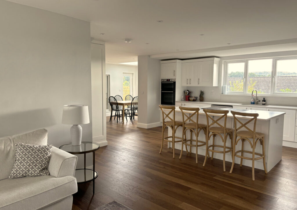 Future-proofing a self-build home in Bath - interior shot