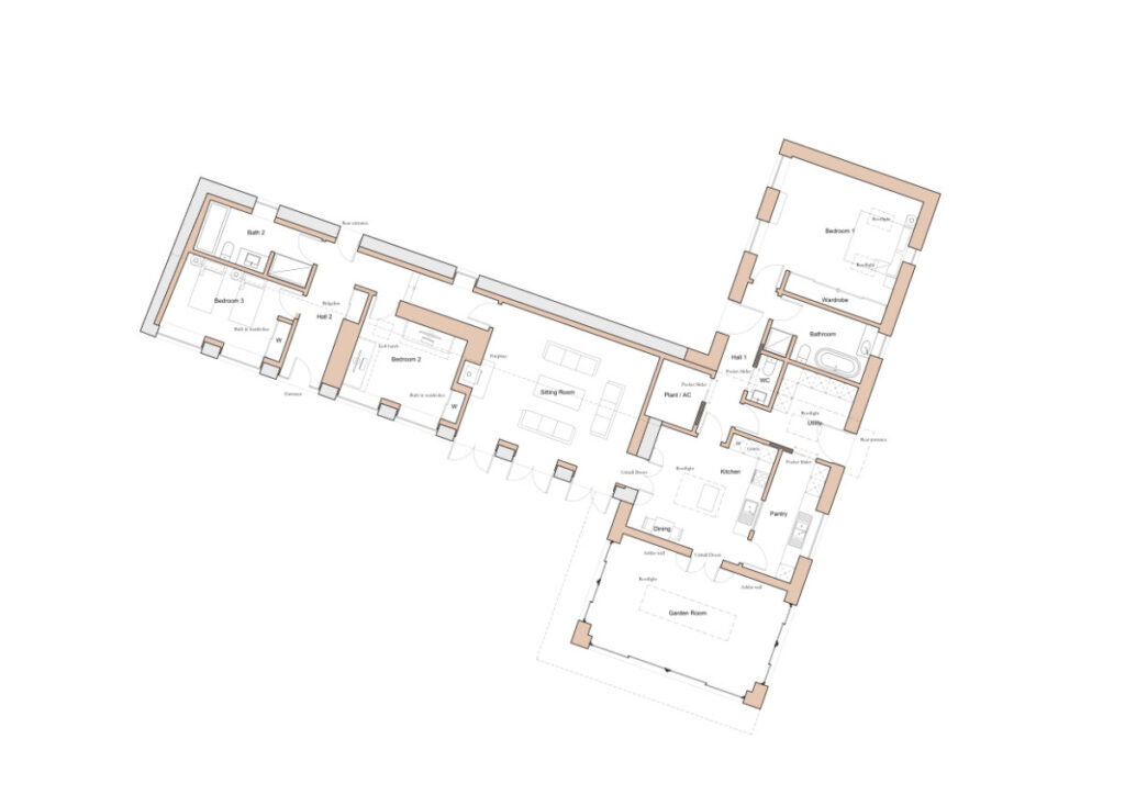 Future-proofing a self-build home in Bath - flexible layout